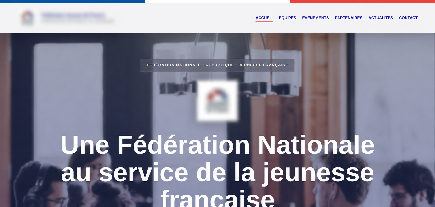 Exemple de site internet réalisé par On Air Agency